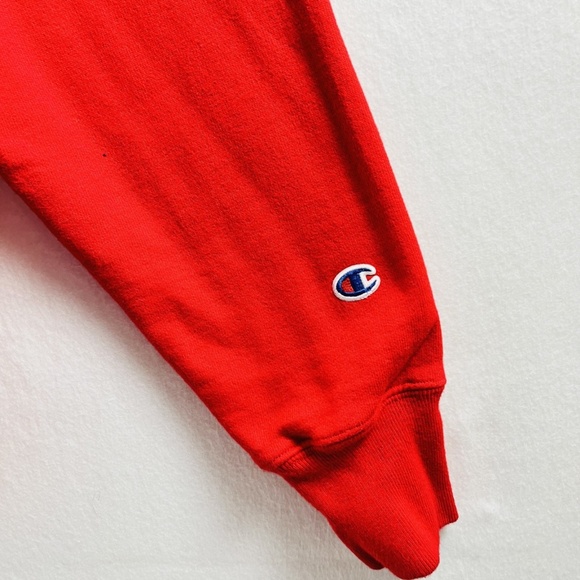 VTG Champion Reverse Weave Camp Chen-A-Wanda 18465 Red Sweatshirt Large - Picture 2 of 10